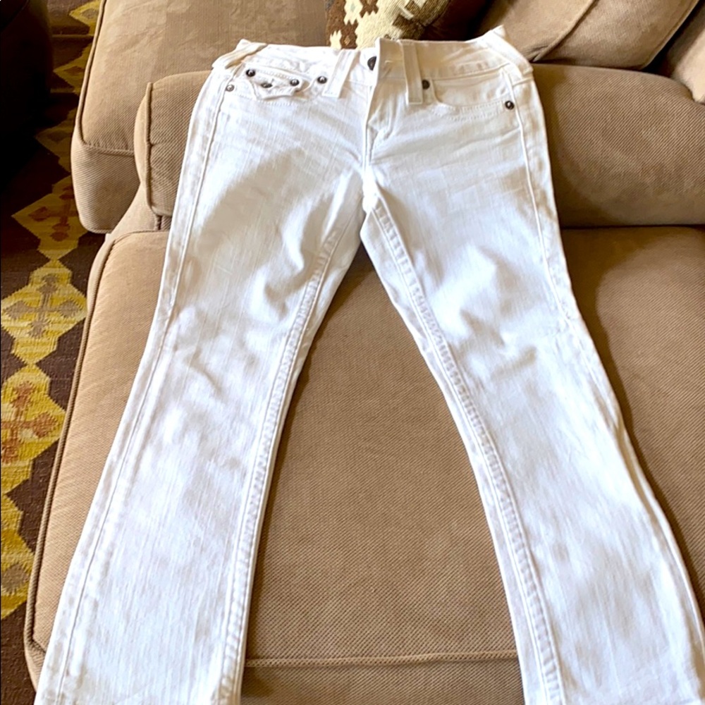 True Religion jeans!  Cutest pockets!